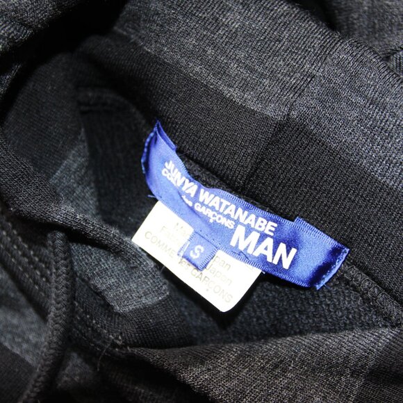 BNWT AW18 JUNYA WATANABE REFLECTIVE TAPE STRIP SWEATSHIRT S - Picture 11 of 15